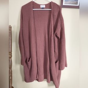 Universal Thread long knit cardigan w/ pockets